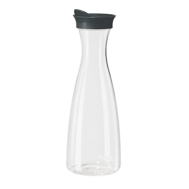 Jarra de plastico OGGI tapa negra 7353.3
