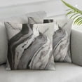 thumbnail image 3 of Ollo0ord Throw Pillow Covers Decorative Throw Pillow Case Modern Cushion Cover Square Pillowcase for Sofa Couch Bedroom Living Room Car White, 3 of 7