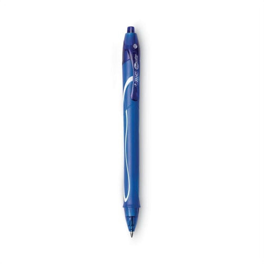 "Gel-Ocity Quick Dry Gel Pen, Retractable, Medium 0.7 Mm, Blue Ink, Blue Barrel, Dozen | Bundle of 10 Dozen"