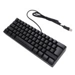 Membrane Mechanical Keyboard, RGB USB Wired Computer Keyboard for Working