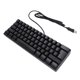 thumbnail image 5 of Teclado De Computadora, Teclas De Contorno, Teclado Mecánico De Membrana Con Cable USB RGB Compacto, 61 Teclas Para Juegos, 5 of 7