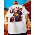 thumbnail image 3 of Camiseta con estampado gráfico de motocicleta de verano para hombre, camisetas de algodón de moda de hip hop, camisetas de manga corta de gran tamaño Y2K, 3 of 5