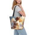 thumbnail image 2 of Disketp Rainbow English Cocker Spaniel Bolsa de Hombro Casual para Mujer, Bolso Cruzado para Compras, Viajes y Uso Diario, 2 of 6