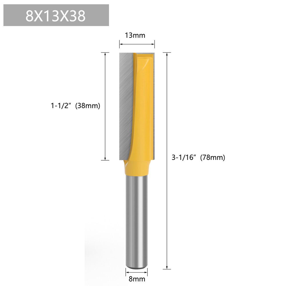 8mm shank online straight router bit