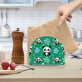 thumbnail image 6 of Dailycode 2 Pack Napkin Holder for Table Acrylic Kitchen Paper Tissue Dispenser, Cute Panda Flower Leaves, 6 of 9