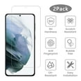 thumbnail image 3 of [2 Pack] Cnarery Samsung Galaxy S21 Screen Protector 6.1 Inch, 9H Tempered Glass Film, Fingerprint Unlock, Bubble Free, Scratch Resistant, Full Coverage, 3 of 6