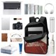 thumbnail image 3 of Con la Muerte en los Talones-theme Backpack, Campus style schoolbag Bookbag with Adjustable Shoulder Straps And Large Zip Compartment, Unisex Travel Bags., 3 of 6