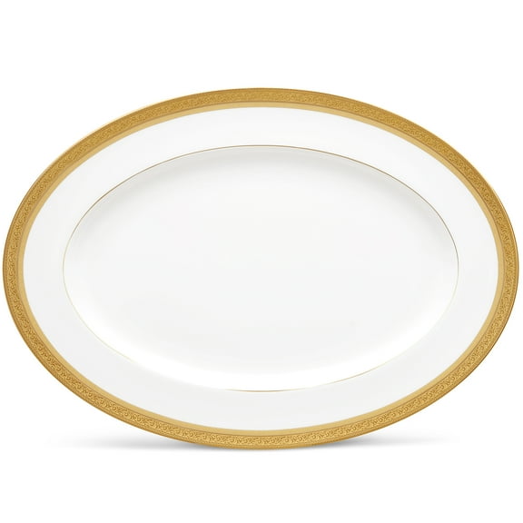 Noritake Summit Gold Large Oval Platter