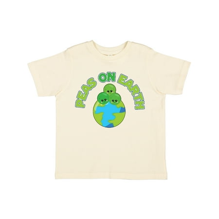 

Inktastic Peas on Earth Gift Toddler Boy or Toddler Girl T-Shirt