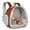 Brown, variant on Halinfer Dragon Backpack with Harness Leash, Ventilated Space Capsule Travel Carrier for Small Animals & Reptiles