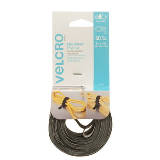 VELCRO Brand Power Cord Wraps, Heavy Duty Straps for Extension Cords,  Garage or RV Organization, Slotted Grommet for Strong Snag Free Cinching