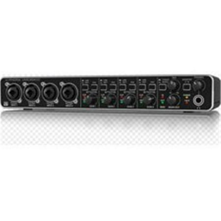 Audiophile 4 x 4 24-Bit 192 kHz USB Audio MIDI Interface with MIDAS Mic Preamps