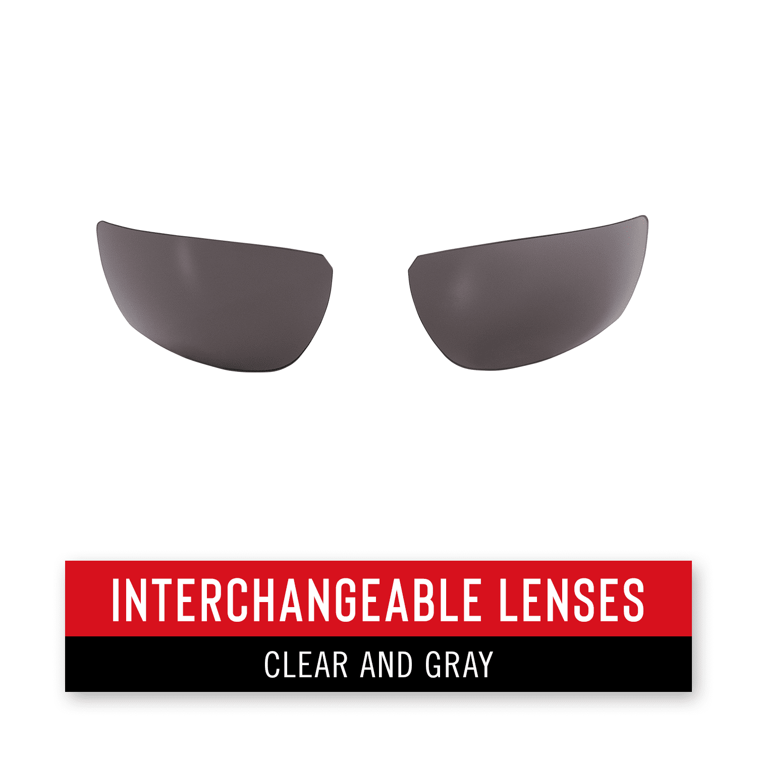 COAST SPG300 Safety Eye Protection Glasses with Interchangeable, Premium Anti-Fog and Anti-Scratch Lenses