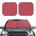 thumbnail image 2 of Salouo German Shepherd Dog Pattern Car Windshield Sun Shade Foldable | Front Windshield Shade for Sun, Heat and UV Rays | Interior Sun Protection-Large, 2 of 6