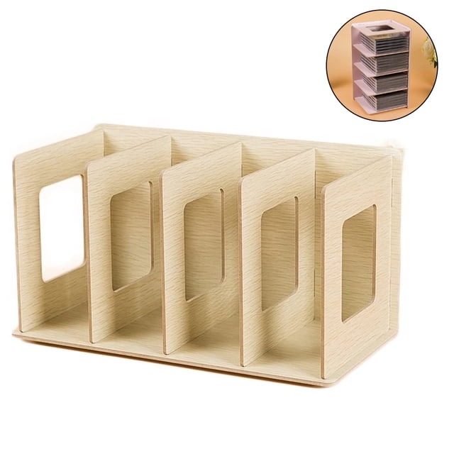 CD Storage Box with Powerful Magnetic Opening - CD Tray Holds CD Cases for Media Shelf Storage and Organization