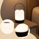 thumbnail image 4 of Lámpara de mesa inalámbrica, linterna de camping, luz nocturna, mesita de noche, luz LED para exteriores Negro, 4 of 7