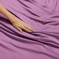 thumbnail image 5 of Ultra Soft 1000 Series Lavender 3 Piece California Queen Duvet Cover Set ( Duvet Cover + 2 Pillowcases ) Zipper Closure Egyptian Cotton Farmhouse Bedding Comforter Cover Set, 5 of 5