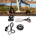thumbnail image 4 of Electric Motor Controller, 3 Mode 24V 36V 48V Electric Bike Conversion Controller Kit 17A ABS LED-S810 Panel With Thumb Throttle For Electrocar, 4 of 8