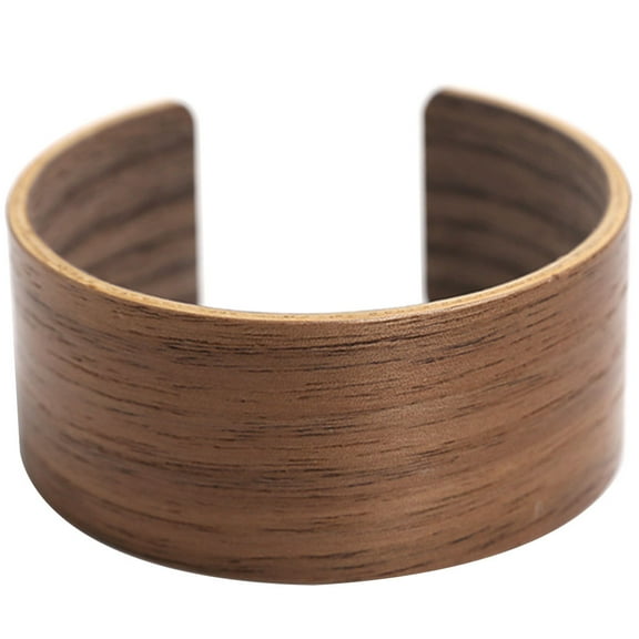 BESTYASH Brown Walnut Cup Sleeve Protective Coffee Cup Cover for Office and Outdoor Use