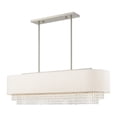 thumbnail image 5 of Livex Lighting - Carlisle - 5 Light Linear Chandelier in Contemporary Style -, 5 of 9
