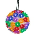 thumbnail image 2 of Northlight LED Lighted Hanging Starlight Sphere Outdoor Christmas Decoration- 6" - Multicolor Lights, 2 of 6