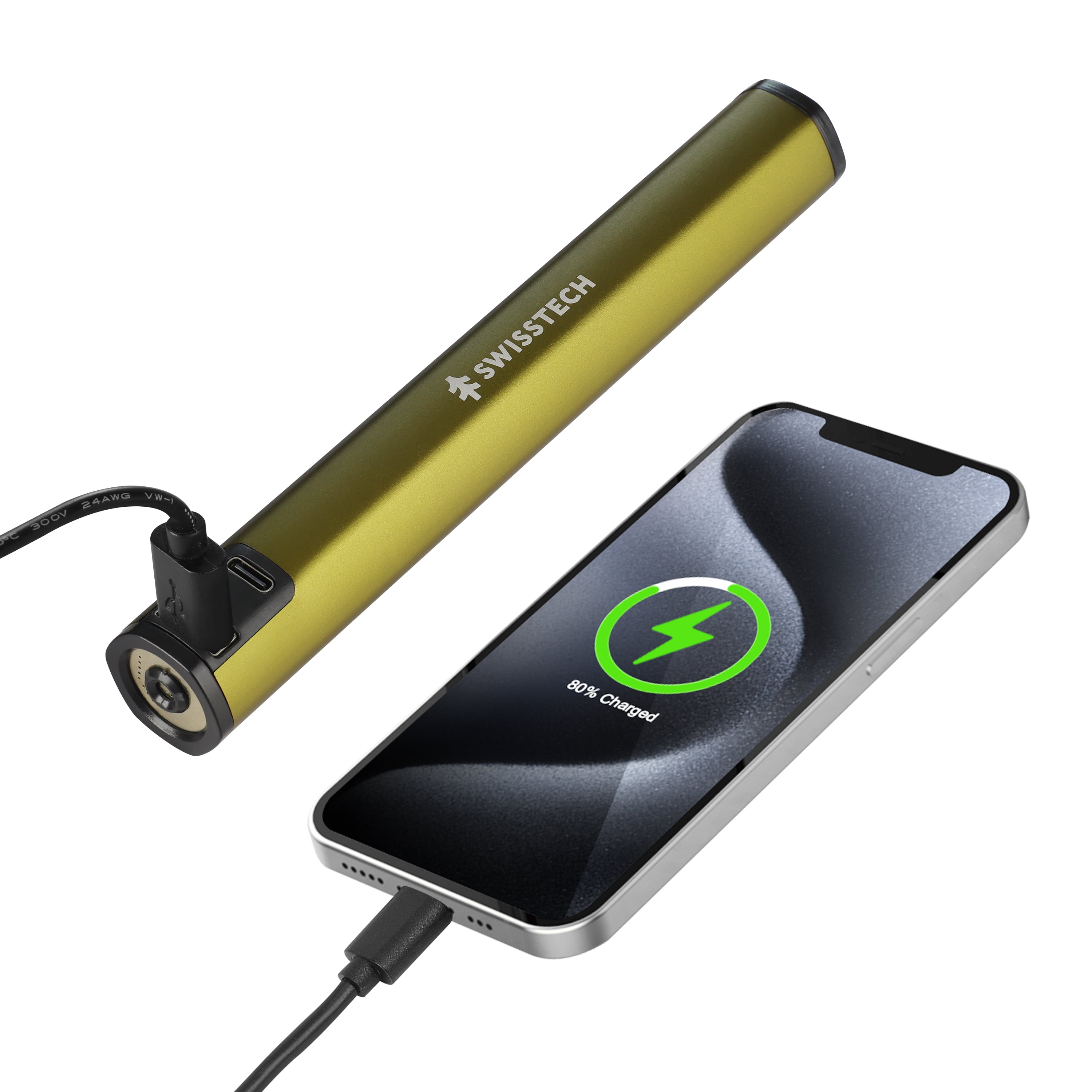 Swiss Tech 5200mAh Rechargeable Battery Core for Erleuchten 3000LM LED Flashlight
