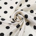 thumbnail image 4 of MEICHEN Womens Polka Dots Print Satin Head Scarf Fashion Lightweight Turbans Casual Soft Hijabs, 4 of 6