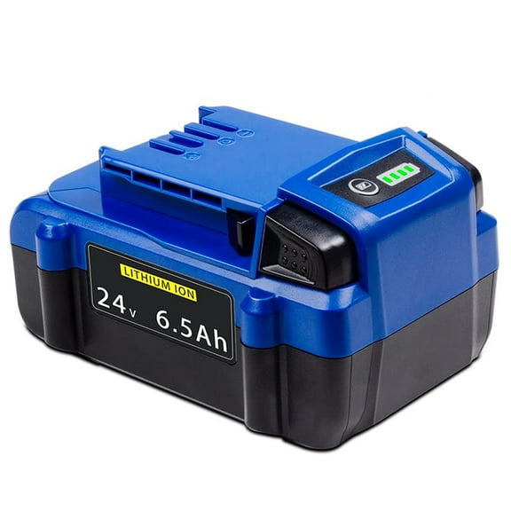 6.5Ah Battery Replacement for Kobalt 24V Battery KB524-03 KB424-03 KB224-03 24Volt Lithium Ion Batteries