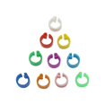 thumbnail image 2 of 200pcs Pigeons Foot Ring Inner Diameter 6mm Opening Without Number Bird Leg Ring _jiue, 2 of 5