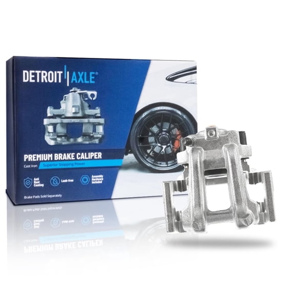 Detroit Axle - Rear Right Brake Caliper for BMW 328d 328i 320i 228i 230i xDrive, 330e, 330i 328i GT xDrive, 428i 430i xDrive Gran Coupe, Brake Caliper w/Bracket Assembly Replacement
