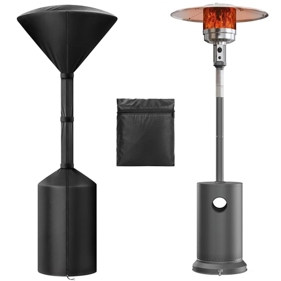 Patio Heater Cover, EEEkit Heavy Duty Garden Waterproof UV-Resistant Standing Heater Protector