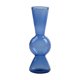 thumbnail image 2 of Florero de vidrio Titular Maceta Macetas decorativas para la decoración del partido azul Zulema florero de escritorio, 2 of 8
