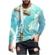 thumbnail image 2 of Amzcrzy - Sudadera Para Hombre, Informal, Cuello Redondo, Manga Larga, Camiseta Estampada, Blusa, Multicolor, 5Xl, 2 of 5