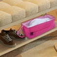 thumbnail image 4 of AYktou Shoe Bags-13.39*6.30*4.34in Clear Plastic Shoe Storage Bag with Zippers,Washable Reusable Portable Shoes Organizers Pouch for Men and Women, 4 of 9