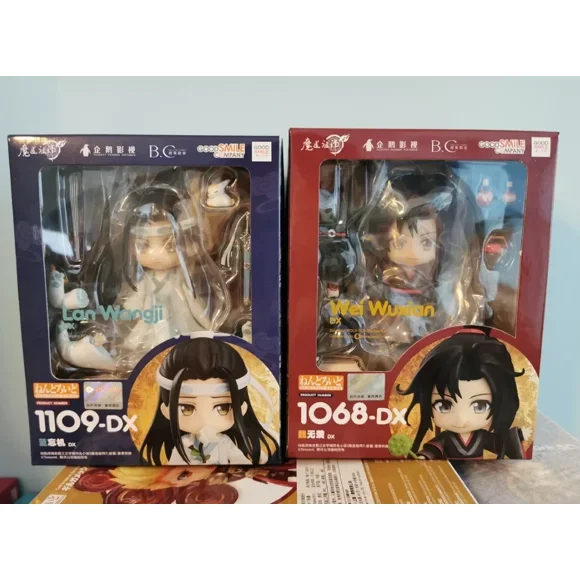 YE Hot New Anime Mo Dao Zu Shi Figure WeiWu Xian 1068 Dx Wangji Model 1109 Dx Doll Action Figures Q Version Decor Collectible Toys