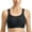Black, variant on SYROKAN High Impact Sports Bras for Women Full Coverage Shock Control Wirefree bra
