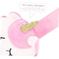 thumbnail image 2 of 2 Piezas Anillo Monedero Monedero Pin Monedero Pulseras de Bofetada para Niños Pulsera de Bofetada de Felpa Regalos Infantiles Cartera de Dibujos Animados Animales de Peluche para Bebés Pulseras a Pr, 2 of 5