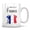 Black, variant on France Gift French Mug Paris Mug Francais Mug Tour De France Gift Annecy France France Map