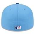 thumbnail image 4 of Men's New Era  Light Blue/Royal Chicago Cubs 2026 Spring Training 59FIFTY Fitted Hat, 4 of 5