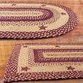 thumbnail image 3 of Wine Star Jute Braided Rugs by IHF Rugs, 3 of 4