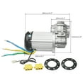 thumbnail image 4 of 60V 2500W Brushless Differential Motor 32''Rear Axle Kit for Golf Cart Trike ATV, 4 of 10