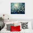 thumbnail image 4 of GOSMITH Bedroom Canvas Wall Art, Flower and Wood Painting, Apricot Blossoms, Starry Night Landscape Art, Abstract Lake Blue, Modern Home Canvas Printing, Living Room, Bathroom Decoration, 4 of 4