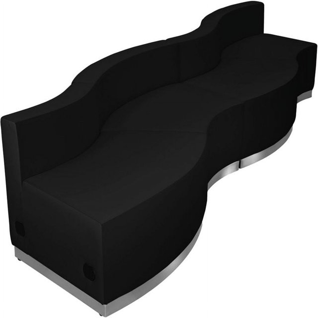 Flash Furniture Hercules Alon 4 Pièces de Réception en Noir