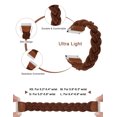 thumbnail image 3 of Wearlizer Elastic Band Compatible with Samsung Galaxy Watch 7/6/5/4 40mm 44mm/Watch 6 Classic 43mm 47mm/Watch 5 Pro 45mm/Watch 4 Classic 42mm 46mm/Watch 3 41mm/Active 2, 20mm Braided Band Women, 3 of 7