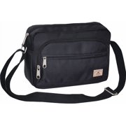 Everest Unisex Shoulder Bag Black