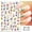 Style A004, variant on 1pcs cute hello kitty kulomi 3d cartoon nail art sticker nail slider new sanrio anime stickers for nail nail art decoration