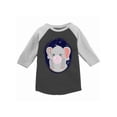 thumbnail image 1 of Awkward Styles Elephant Raglan Shirts Elephant Chewing Gum T-shirts Elephant Gift Cute Elephant Tshirt for Boy Cute Elephant T-shirt for Girl Elephant Baseball Shirt for Kids, 1 of 4