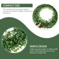 thumbnail image 4 of Qumonin Faux Boxwood Wreath Green Leaf Garland for Wedding & Party, 4 of 6