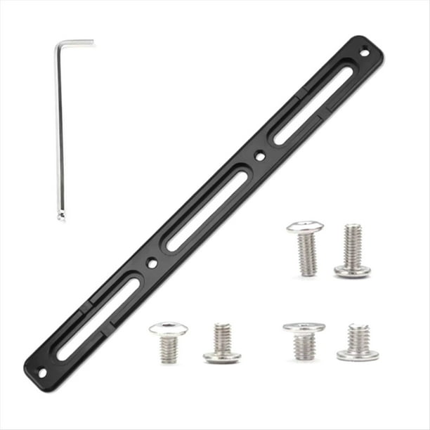 Kit Adaptador de Extensión para Portabidón, Adaptador para Portabidón de Bicicleta, Soporte para Hervidor, Base de Montaje para Bomba de Neumáticos, Color Negro.