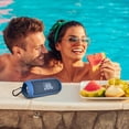 thumbnail image 4 of Silicone Case Compatible with JBL FLIP 6 Waterproof Portable Bluetooth Speaker with Shoulder Strap and Carabiner - Blue, 4 of 7